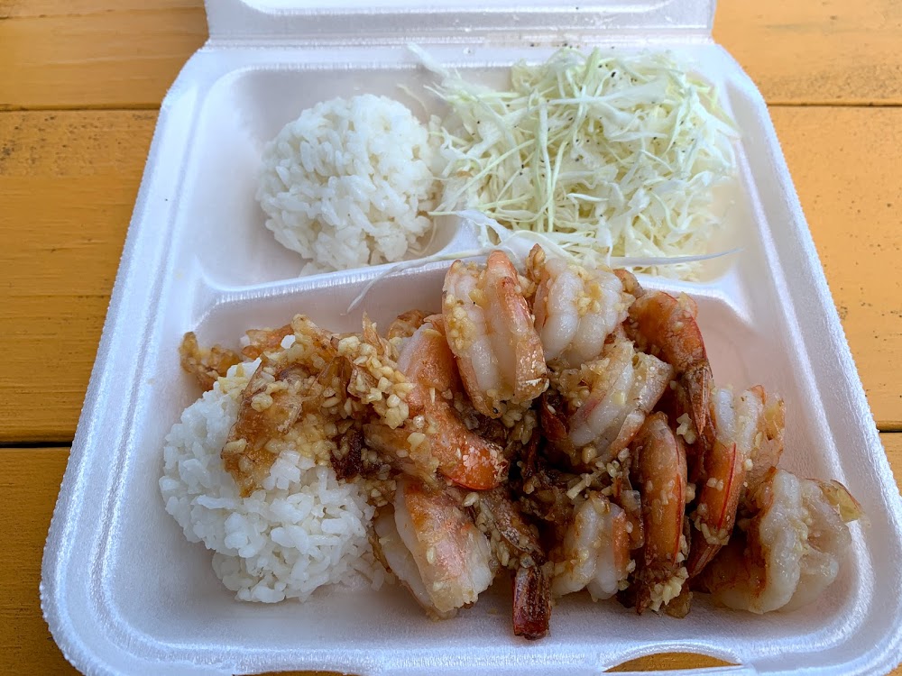 Kahuku shrimp box